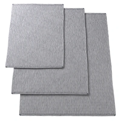 Natural Lengthwise Braided Jute Rug — Ver 6