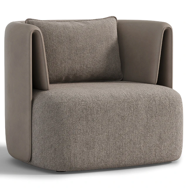 Elio Swivel Barrel Chair — Descargar