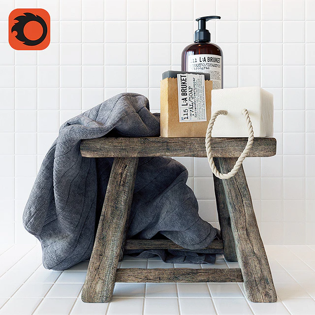Rustic Bathroom Set — Скачать