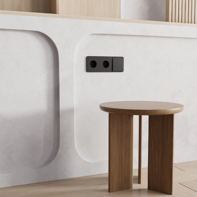 Wall composition Bedroom Headboard 002 — Ver 5