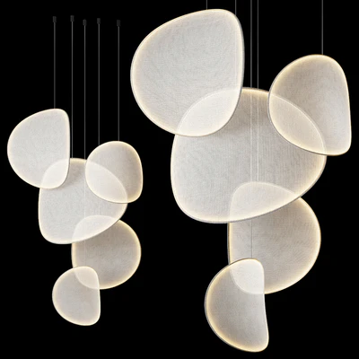 IIII 09 LED fabric pendant lamp — Ver 3
