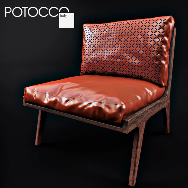 Armchair POTOCCO EGO LOUNGE — Descargar