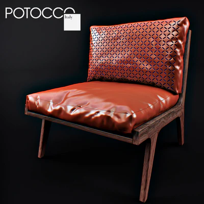 Armchair POTOCCO EGO LOUNGE — Ver 1