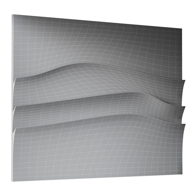 Abstract composition Relief wall Plateau 10 — Download