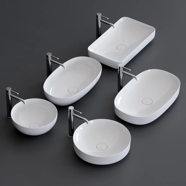 Alice Ceramica Form Washbasin — Descargar