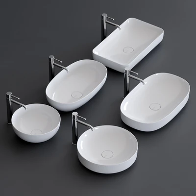 Alice Ceramica Form Washbasin — Ver 3