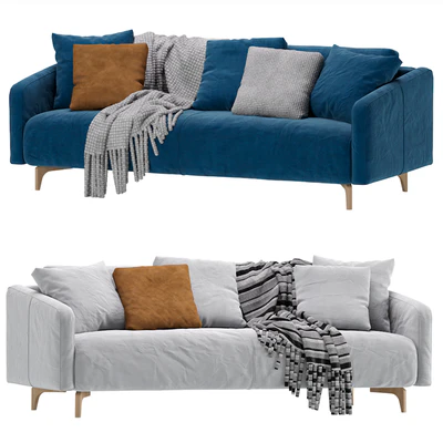 Sofa Ljeri Barhat Beige By Divan.ru / Диван Льери — Вид 5