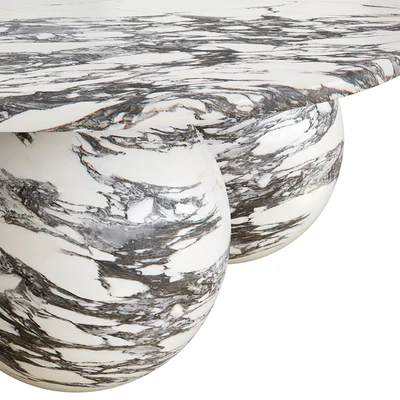 Oxley Coffee Table, Arabescato Corchia Marble by Soho Home — Вид 4