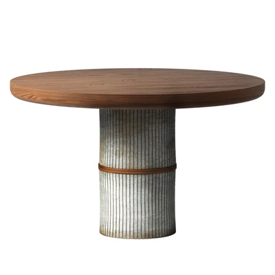 Stone and wood table / Stone table — descargar