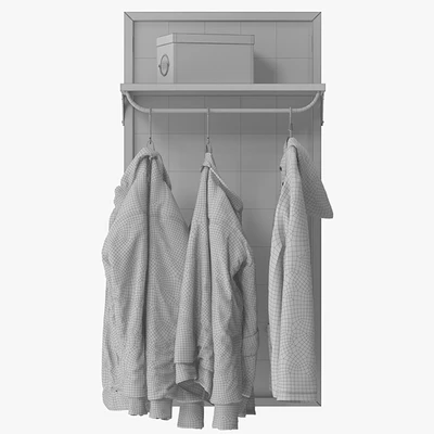 Noodles WALL COAT RACK — Ver 3