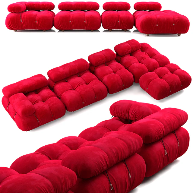 B&B Italia Camaleonda Sofa Composition 2 — Descargar