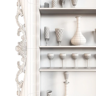 Wall shelf Haunted Castle — Ver 3