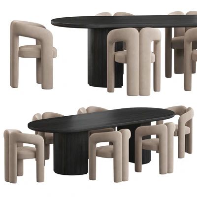 Gubi Moon Dining set — Вид 1