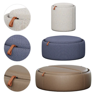 Tumidei Pill Pouf Set — Ver 3
