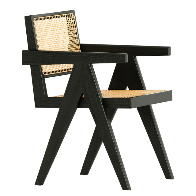 Pierre Jeanneret King chair by Tributeditions — Скачать