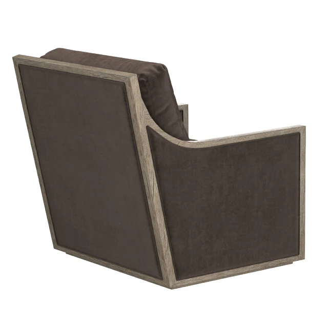 FRENCH CONTEMPORARY SLOPE ARM SWIVEL CHAIR — Descargar