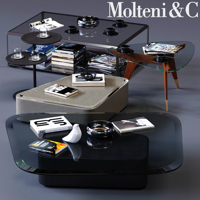 Molteni&C Coffee Tables Set 01 — Descargar