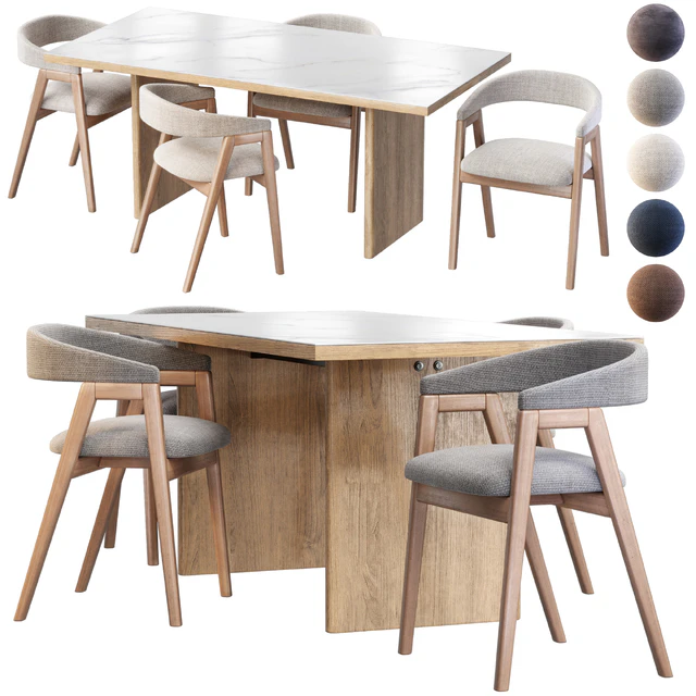 Trevor chair and Audrey table from Divan.ru — Descargar