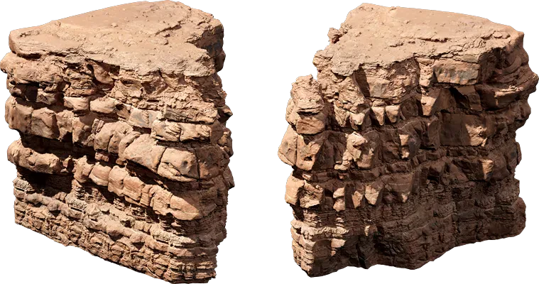 desert western cliff layered corner xl 001 — Скачать
