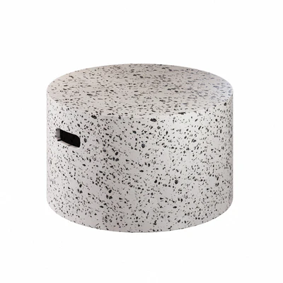 Coffee Table Jenell Terrazzo La Forma in Four Versions — Ver 5