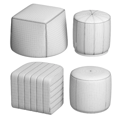 2nd collection of poufs from DOMKAPA — Ver 3