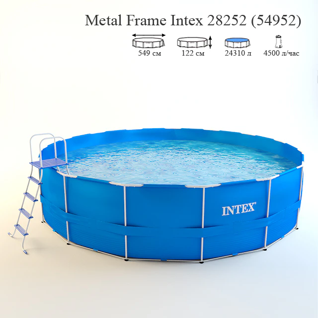 Каркасный бассейн Intex — Скачать