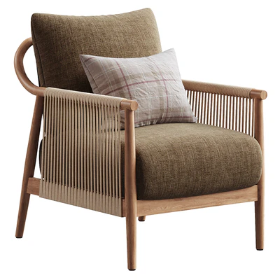 Brena Upholstered Armchair — Ver 6
