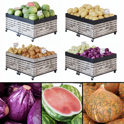 Racks for vegetables / fruits — Ver 1