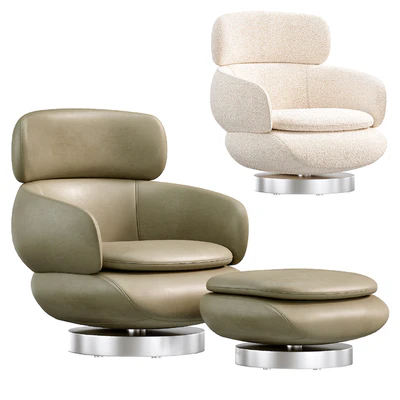 Vivienne High Armchair by Minotti — Вид 7