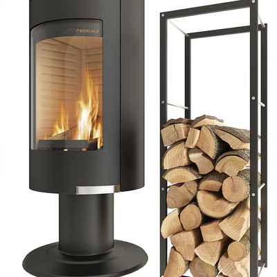 Fireplace Thorma Andorra Exclusive — Ver 5
