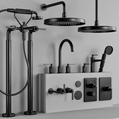 GESSI VENTI 20 Bathroom faucet set 2 — Вид 5