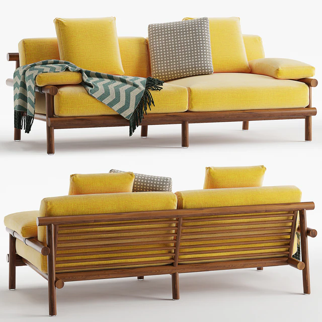 B&B italia Ayana sofa 2 seats — Descargar
