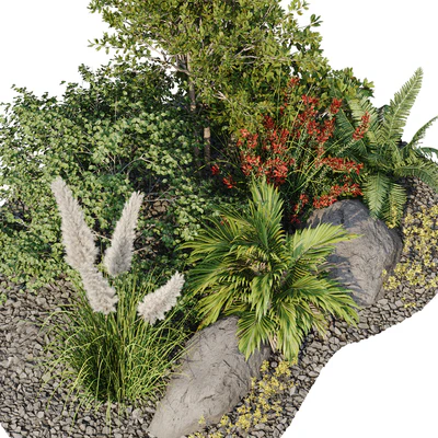 Garden plant set 08 — Вид 4