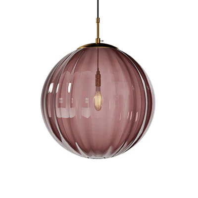 Nordic Colorful Glass Globe Pendant Lights ASKA — Вид 4