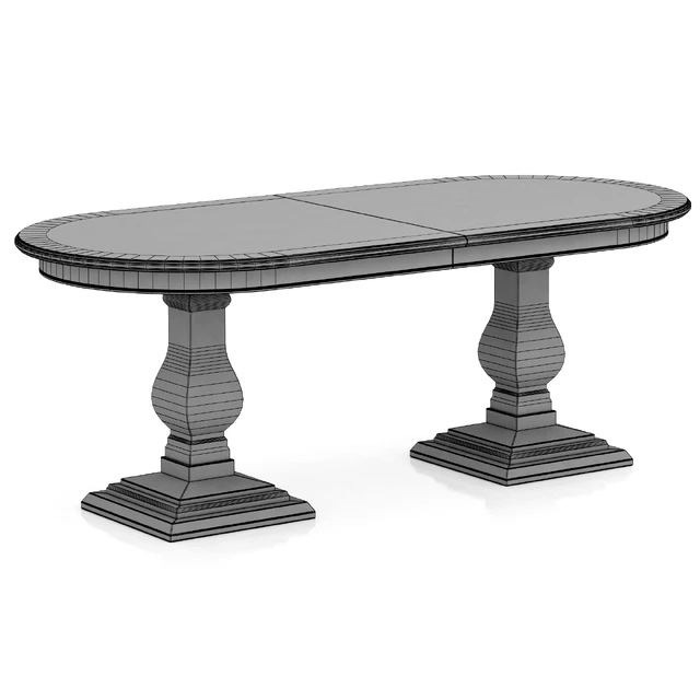 Dantone Home Стол обеденный овальный — Скачать