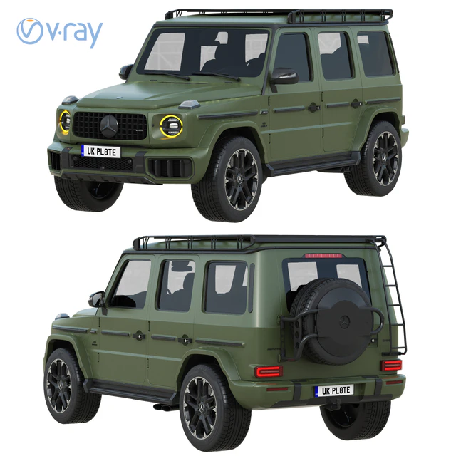 Mercedes-Benz G63 AMG 2025 Offroad Package PRO — Descargar