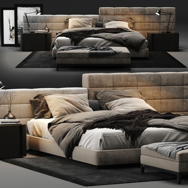 Minotti - Lawrence Bed — Descargar
