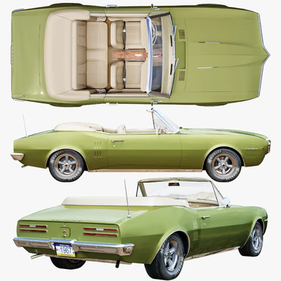 Pontiac firebird 1967 convertible — Ver 6