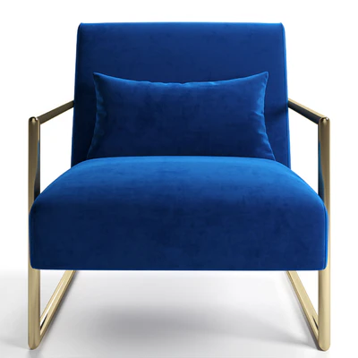 Sessel Living Vegas Blue and Pink — Ver 3