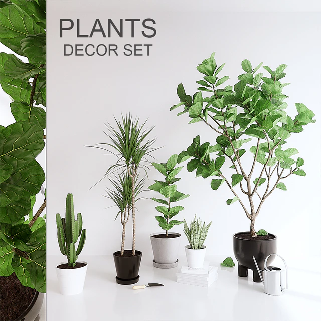 PLANTS SET (vray GGX, corona PBR) — Скачать