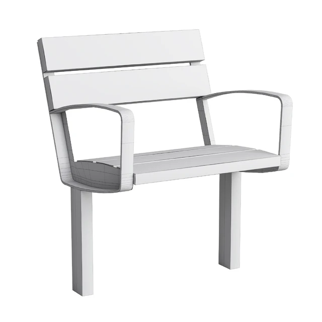 Mmcite Intervera LVR156 LVR157 outdoor park benches — Descargar
