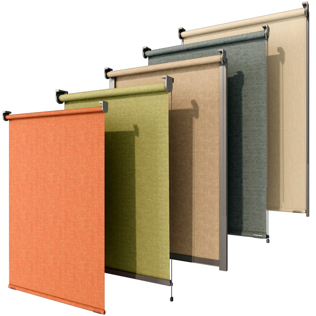 Рулонные шторы жалюзи / Roller blinds set — Скачать