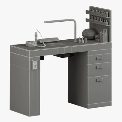 Manicure table SMART NAILS Maletti / Nilo — View 6