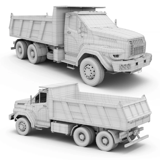 Урал Next 6x4 самосвал — Скачать