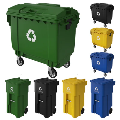 Trash Can and Dumpster — Вид 1