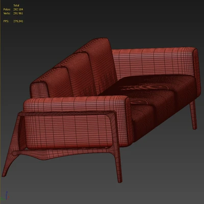 Three-seater Avior sofa by ARCHMEBEL — Ver 4