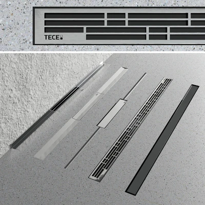 TECE drainprofile & Dallmer floor drain & Shower channel systems — Ver 3
