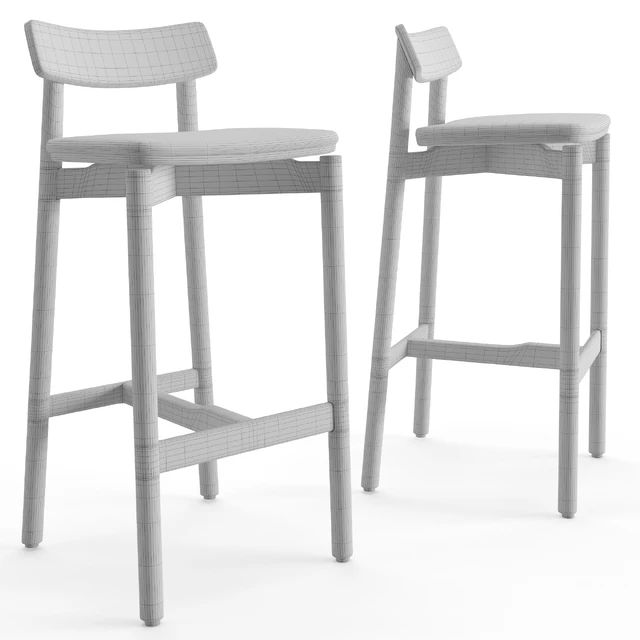 Bar Stool Rib 16 — Descargar