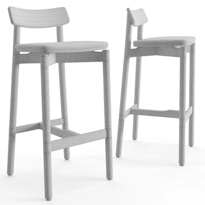 Bar Stool Rib 16 — Ver 5