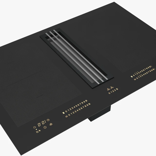Miele KMDA 7774 FL Induction hob with integrated extractor — Descargar